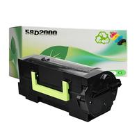 58D2000 Standard Yield Toner Cartridge,Compatible with Lexmark MS821/MS822/MS823/MS825/MS826 & MX721/MX722/MX822/MX826 - Black, ~7,500 Pages