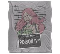 DC comics Batman Line Up Poison Ivy Blanket Multicoloured (58In X 36In)