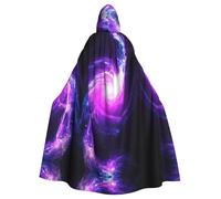 58inch Cloak With Hood, Galaxy Energy Unisex Full Length Hooded Cape Halloween Party Cosplay Costume Cloak