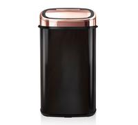 58L Square Sensor Bin Rose Tower Rose Gold One Size