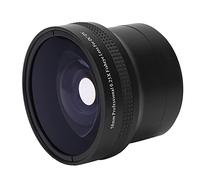 58mm 0.25x Fisheye Lens, High Definition 58mm 0.25x Super Macro Fisheye Lens with Dust Cover for DSLR SLR Camera for Macro Photography