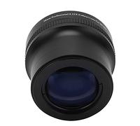 58mm 0.25x Fisheye Lens Thread Lens, 58mm 0.25x Super Macro Fisheye Lens Removable High Definition Black for DSLR SLR Camera for Macro Shooting