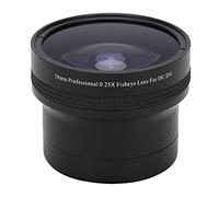 58MM 0.25x Fisheye Wide Angle Lens, Super Macro Camera Fisheye Lens Thread Lens Professional HD Wide Angle Lens for DSLR SLR Camera