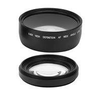 58mm 0.45X Wide Angle Macro Lens, Advanced Lens with Large Scenery Shooting, Mountable on All 58mm Camera Lenses, 62mm Front Thread, Ideal for Landscape Photography