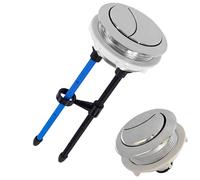 58mm/1.89in Toilet Push Button,Toilet Tank Button Dual Push Flushing Button,Adjustable Toilet Water Tank Button for Glacier Bay for Aquasource for ToTo for American Standard for Kohler for Twfords