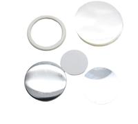 58MM 100sets Mirror Badge Pin Button Maker Parts DIY Badges Set Blank Button Part Pin Badge Maker