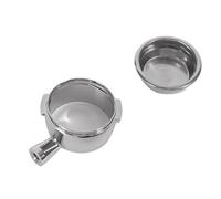 58mm 2-Ear Bottomless Filter Portafilter，Compatible for GAGGIA，Classic Espresso Deluxe NW Baby Coffee Maker Replacement Accessory(with Basket)