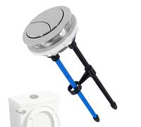 58mm/22.83 inches Toilet Push Button,Dual Push Flushing Toilet Button,Adjustable Toilet Water Tank Button,Replaced Flush Button with Thread Diameter