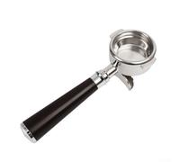 58Mm 3 Ear Portafilter, Coffee Machine Bottom Filtered Dual Spout, Hygienic Bottomless Portafilter for E61 Expobar Coffee Machines