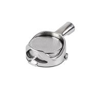 58MM 3 Ears Bottomless Hollow Portafilter Compatible for Barsetto Italian Coffee Handle Accessories Stainless Steel Solid Wood Handle(58MM-Barsetto-Head)