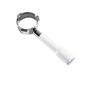 58mm 3-Ears，Compatible for Hibrew，h10a/h7a/h7，Compatible for Petrus3899，Espresso Bottomless Portafilter Replacement Basket Barista Tools(58MM 3 Ears-White)