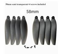 58mm 66mm Folding Propeller Compatible With Drone Models E88 E88PRO E88MAX Z908MAX Z9 S3 M8 RG101 A13 S1S K918 Aftermarket Replacement(2)
