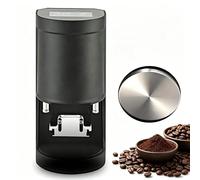 58mm Automatic Espresso Tamper Electric Coffee Powder Press 1-3 Adjustable Tamp Times Professional Barista Tool for Coffee Shops(Black,Plainweave)