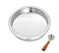 58mm Blind Filter - Stainless Steel Backflush Insert Disc, Heavy-Duty Rustproof Cleaning Disc for Breville & Gaggia Classic Espresso Machines - Compact & Lightweight Coffee Machine Accessories