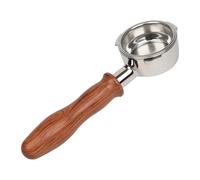 58mm bottomless portafilter 3 Ears for CASABREWS/Gevi 58mm EspressoMachines | Fits Chefman/Hibrew 58mm 3-Ear Portafilters | with Stainless Steel Filter Basket and Wooden Handle