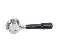 58mm Coffee Bottomless Portafilter 3 Ears Stainless Steel Detachable Design for Barsetto Espresso Machines with Filter Basket (Black)
