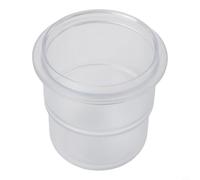 58mm Coffee Breville Dosing Cup for Gaggia with Espresso Transparent - Machines Pc Measuring Cup Plus Precision Grounds Visibility Black Portafilter Clear(Transparent)