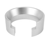 58mm Coffee Dosing Funnel, Aluminum Coffee Dosing Ring for 58mm Portafilter, Rustproof and Dishwasher Safe, Food Grade Material, Perfect Accessory for Home and Office Coffee Making (Silver)