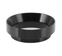58mm Coffee Dosing Funnel Italian Magnetic Aluminium Alloy Coffee Powder Dosing Ring for Cafe Business Home Use (Black)