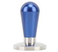 58mm Coffee Tamper Aluminium Alloy Ergonomic Handle for Consistent Compression, Professional Coffee Press Tamper with Even Weight Distribution for Home and Commercial Use (Blue)