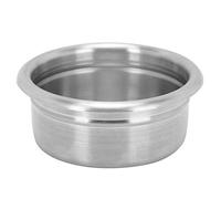 58MM Double Cup Single Wall Non Pressurized Porous Filter Basket Coffee Filter Accessories Professional Stainless Steel Ultra Fine Filter for Delicate Coffee Taste Suitable for