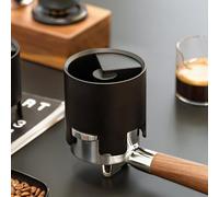 58mm Espresso Needle Stirrer Electric Coffee Distribution Tool with 12 Pins & 6 Extra Needles Automatic Rotation Only for Straight Portafilters for Home Kitchen Cafe