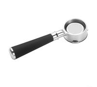 58MM Espresso Portafilter for Barsetto, for Coffee Lovers Looking for Enhanced Brewing Experience (Black)