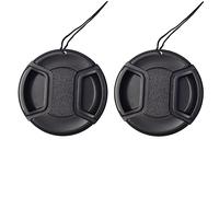 58mm Lens Cap Compatible for Fujifilm XC 16-50 mm Lens, for Nikon D7000 D750 kit AF-S FX NIKKOR 50mm f/1.8G Lens (2 Pack)