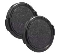 58mm Lens Cap for Nikkor 70-300mm f/4.5-6.3G Lens-2PCs | 58mm Lens Cover, Snap-On, for Canon EF-S 18-55mm f/3.5-5.6, Side Pinch, Lens Protector