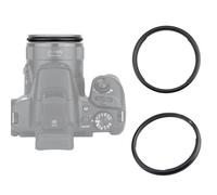 58mm Metal Lens Filter Adapter Ring, For Canon SX70 SX60 SX50 SX40 For HS SX30 SX20 SX10 SX1 is Replaces For Canon FA-DC67A Adapter Ring