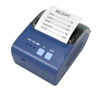58mm Portable Mini Thermal Receipt Printer USB & BT Connection 2 inches Wireless Printer High Speed with 1 Roll Paper Inside Compatible with iOS Android Windows for Restaurant Sales Retail Shop
