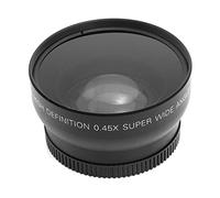 58mm Professional Wide Lens with Macro Part 0.45x Multi-Coated Scratch Resistant for Microcosmic Photography