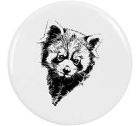 58mm 'Red Panda Portrait' Medium Button Pin Badge (BB00143343)