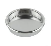 58mm Stainless Steel Blind Filter Basket for Espresso Machine Group Head Cleaning, Compatible with 58mm Portafilter Handles, Back Flush Tool for Co