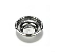 58mm Stainless Steel Filter Basket for 58mm -Automatic Espresso Machines - Reusable Bottomless Portafilter Coffee Filter Cup Silver(2 Cup)