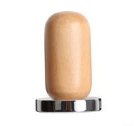 58mm with 58mm Espresso Tamper Portafilter Ergonomic Walnut Wood Handle for Even Coffee Baskets Compatible Having Standard Steel Stainless Ground