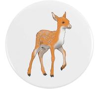 58mm 'Young Deer' Medium Button Pin Badge (BB00142551)