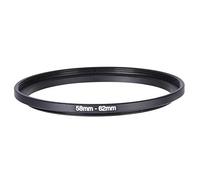 58mm62mm 58mm To 62mm Step Up Rings, Metal Lens Adapter Filter Ring, Filter Adaptor Ring, Aluminium Alloy Adaptor Ring, Step Up Ring Filter Adapter for DSLR Cameras