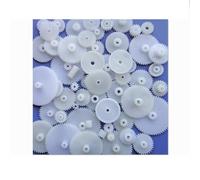 58pcs Plastic Gear Module 0.5 for DC Motor DIY Model Toy