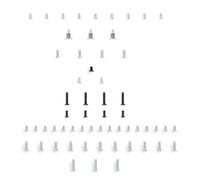 58Pcs Screw Replacement Full Set Screws For Lite Game Console Host Internal External Metal Screw Set Gaming Console Components