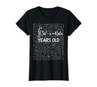 58th Birthday Integral Calculus Math Nerd Funny Value Graphic T-Shirt, Women, Black, XL