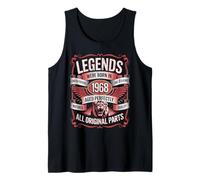 58th Birthday Legends were Born in 1968 Gifts for Men Women Tank Top