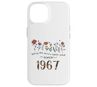 58th Birthday Making The World A Better Place Since 1967 Case for iPhone 14