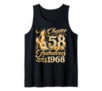58th Birthday Queen Chapter 58 Fabulous Since 1968 Women Tank Top