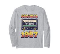 58th Birthday Retro Vintage 1967 Men Women Long Sleeve T-Shirt