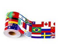 59 ft Long Border Sticker 75 mm Wide Border Trim Sticker for School Party Classroom Chalkboard Whiteboard Decoration Positive Confirmation for Teenagers