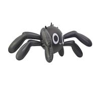 59 Inches Spider Foil Balloon, Large Cute 6-Legged Black Spider Design Mylar Balloon for Spooky Trick-or-Treating, Haunted House Decorations, and Halloween Party Supplies
