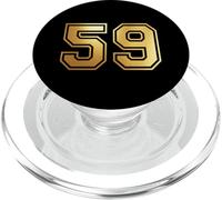 59 Number Fifty-Nine Team Sports Graphic Varsity Matching PopSockets PopGrip for MagSafe