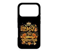 59 Year Old Made in 1967 Retro Floral 59th Birthday Women Case for iPhone 17 Pro
