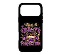 59 Year Old Made in 1967 Retro Floral 59th Birthday Women Case for iPhone 17 Pro Max